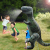 Summer Outdoor PVC Inflatable Backyard Jumbo Dinosaur Splash Water Sprinkler Game Toys