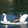 Stand Up Floats Inflatable Stand-Up Paddle Board Float Accessory Set- Swan Head & Tail with Child Seat
