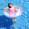 New Design Hot Summer New PVC Inflatable Material Swim Ring for Wholesale