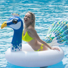 Inflatable Pool Floats Giant Peacock Swim Pool Float Pool Ring Float Inflatable Peacock Raft Tube