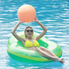 Avocado Pool Float Air Mattress Swimming Ring with Ball Inflatable Circle Rubber Ring for Beach Party Pool Toys Float Bed