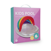 Inflatable indoor outdoor kids rainbow shape pool summer holiday fun PVC new design baby pool