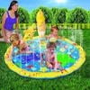 New Design 3D Frog Pond And Seahorse& Starfish Sprinkler Mat for Wholesale