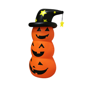 Inflatable Halloween Pumpkin Tumbler 