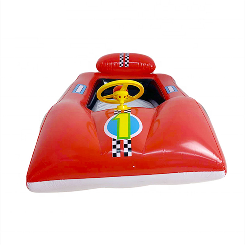 Inflatable Car Shape Pool Float Summer Inflatable Sitting Float Water Floats Toys for Kids and Baby Pool Lounger Chair 