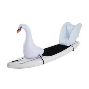 Stand Up Floats Inflatable Stand-Up Paddle Board Float Accessory Set- Swan Head & Tail with Child Seat