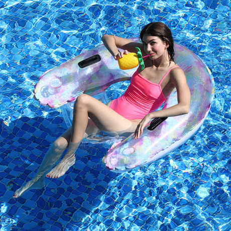 inflatable swimming pool chairs