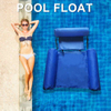 Swimming Pool Float Chair Summer Inflatable Foldable Floating Row Beach Swimming Pool Water Hammock Chair