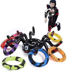 Inflatable Halloween Party Splider Ring Toss Game Toy