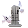 Inflatable Halloween Tombstone Party Decoration Toy