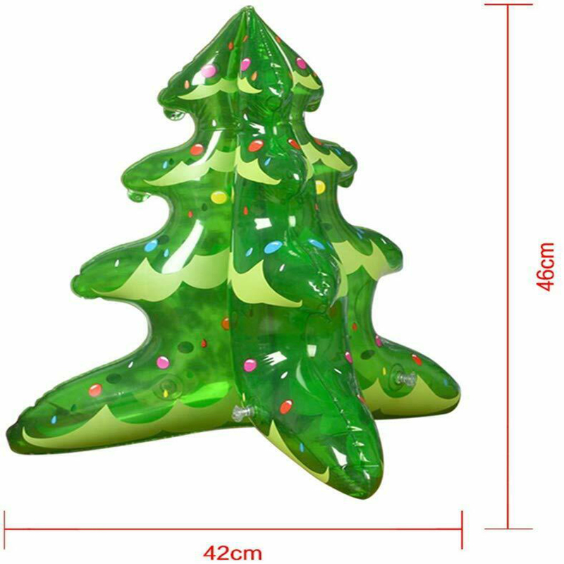 Merry Christmas Popular Inflatable Tree Decoration with Christmas Balls Gifts Toys for Wholesale