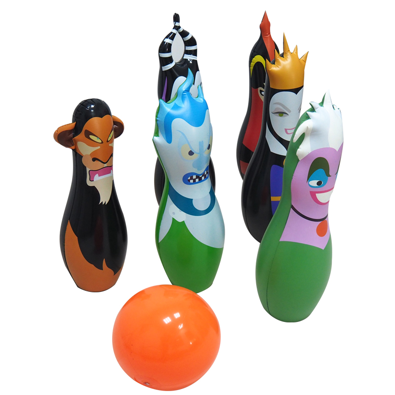 Inflatable Halloween Bowling Game Fairy Tale Toys for kids