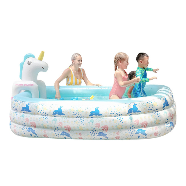 Inflatable Pool 2.4 Meter New Design Inflatable Swimming Pool Outdoor Ball Pools For Kids 