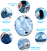 Snow Tube 47 Inch Double-Layer Thickened Snow Tubes for Sledding Heavy Duty, Super Large Inflatable Tube Sled for Kids and Adults with Rope