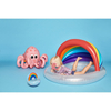 Inflatable indoor outdoor kids rainbow shape pool summer holiday fun PVC new design baby pool