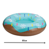 Skiing Snow Tube Inflatable Donut Snow Sled With Rapid Valves Heavy Duty For Adults Kids Slippery Grass Sand Float Skiing Board
