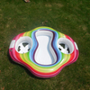 Inflatable Twin Baby Pool Float Infant Double Seat Float for 2 Kids Swimming Rings