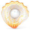  New Style Hot Selling Eco-friendly PVC Inflatable Shell Pearl Swimming Ring For Adult Water Equipment 