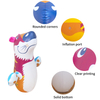 3D Tiger BOP Bag Inflatable Blow Up Bopper Power Bag / Punching Bag with Sand for Kids Children