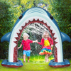 Giant Shark Sprinkler for Kids - Summer Inflatable Water Toys Outdoor Arch Sprinkler