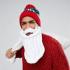 Multi Christmas Inflatable Santa Beard festival costume beard