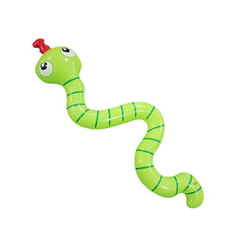 Outdoor Summer PVC Inflatable Backyard Snake Splash Water Float Toys