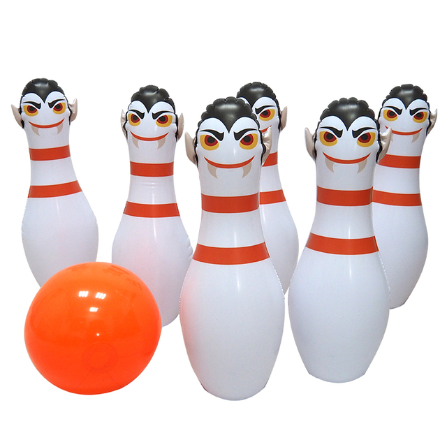Inflatable Halloween Party Vampire Bowling Set Toys for Kids