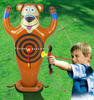 PVC Kids Garden Dart Game Set Inflatable Eco-Friendly Brown Orang Dart Game Set Toys
