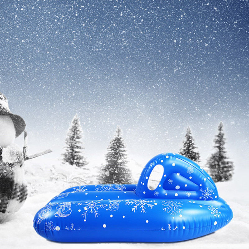 Ski Float,Ski Inflatable Ride Boat, Inflatable Snow Tube Large PVC Snow Boat for Winter Skating Snow Sled Boat