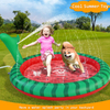 Splash Watermelon Pad Sprinkler for Kids 65" Splash Play Mat Summer Outdoor Game Water Toys